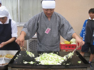 焼きそば風景