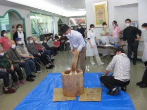 餅つき全体像