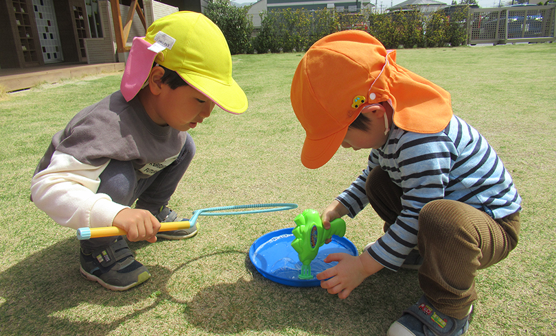 子ども一人ひとりの持てる力を育む。 児童発達支援センター かしのみ学園